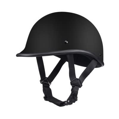 Motorrad Motorrad-Halbhelm Mit Offenem Gesicht DOT ECE-Zertifizierung, Jet Helm Herren Damen, Portatile Halber Helm, Vintage Helme Halboffenen Öffnen Motorradhelm ( Color : A , Size : XL=(61-62cm) ) von Ever TA