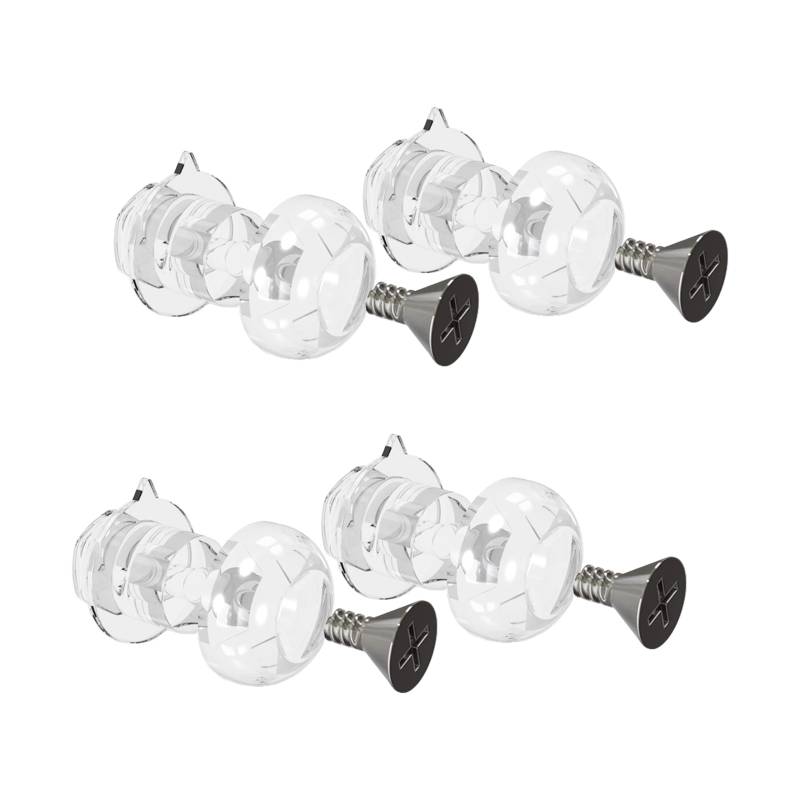 Everalo Pinlock Pins - Pinlock Set Stift 5mm - Kompatibel mit Agv - Hjc - Arai - Shoei - Airoh - Nolan - Ls2 - Givi - Bell - Shark - Scorpion - Schuberth - Pinlock Pin Universal - Inklusive Schrauben von Everalo