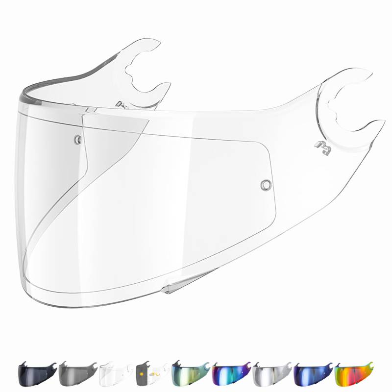 Everalo Kompatibel mit Shark Skwal 2 Visier - Spartan - Spartan 1.2 - Skwal - D Skwal - Helmvisier VZ160 VZ165 Kompatibel - Pinlock Ready (Klar) von Everalo