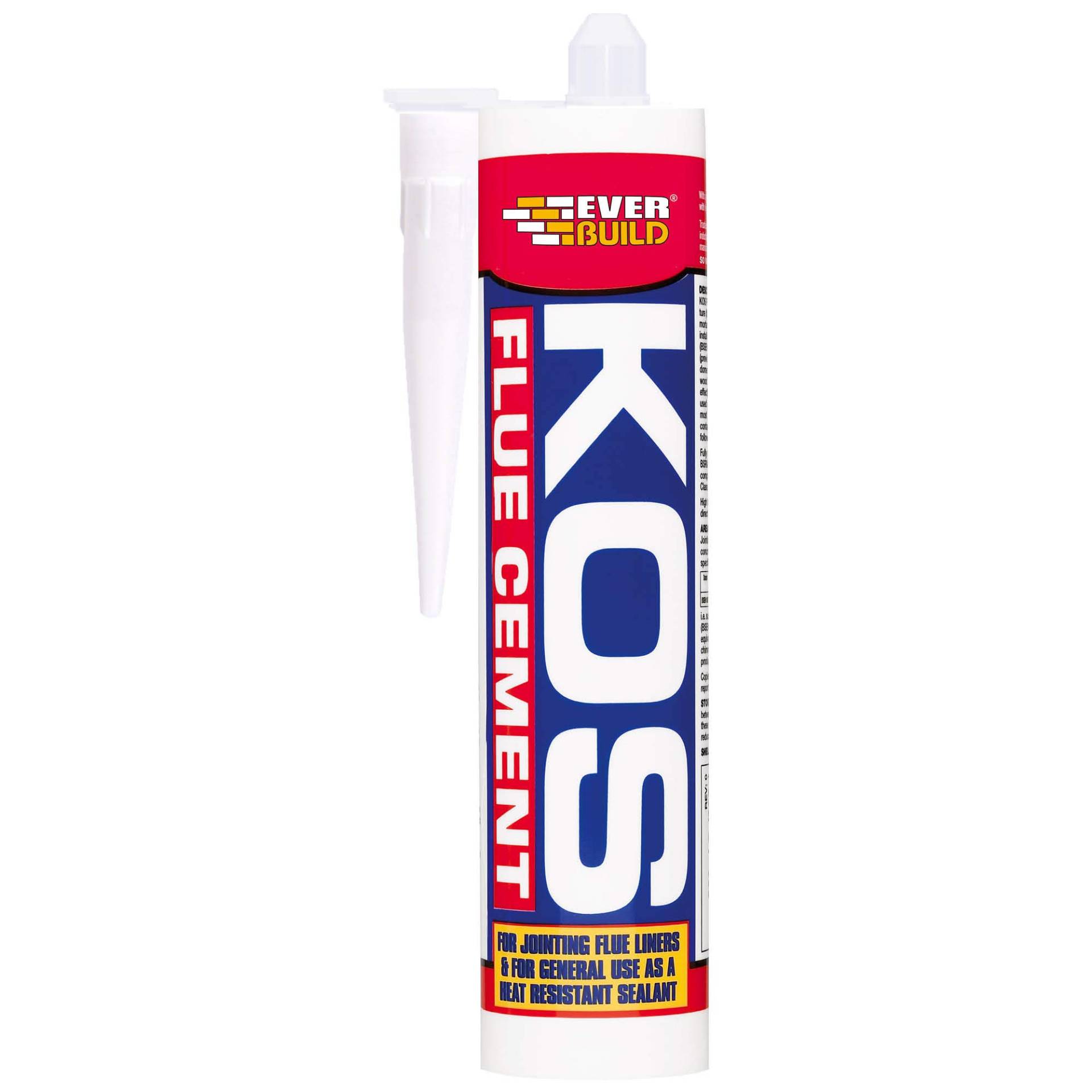 Everbuild EVBKOSFLUC3 KOS Flue Cement Dichtmittel, 300 ml Everbuild EVBKOSFLUC3 KOS Flue Cement Dichtmittel, 300 ml von Everbuild