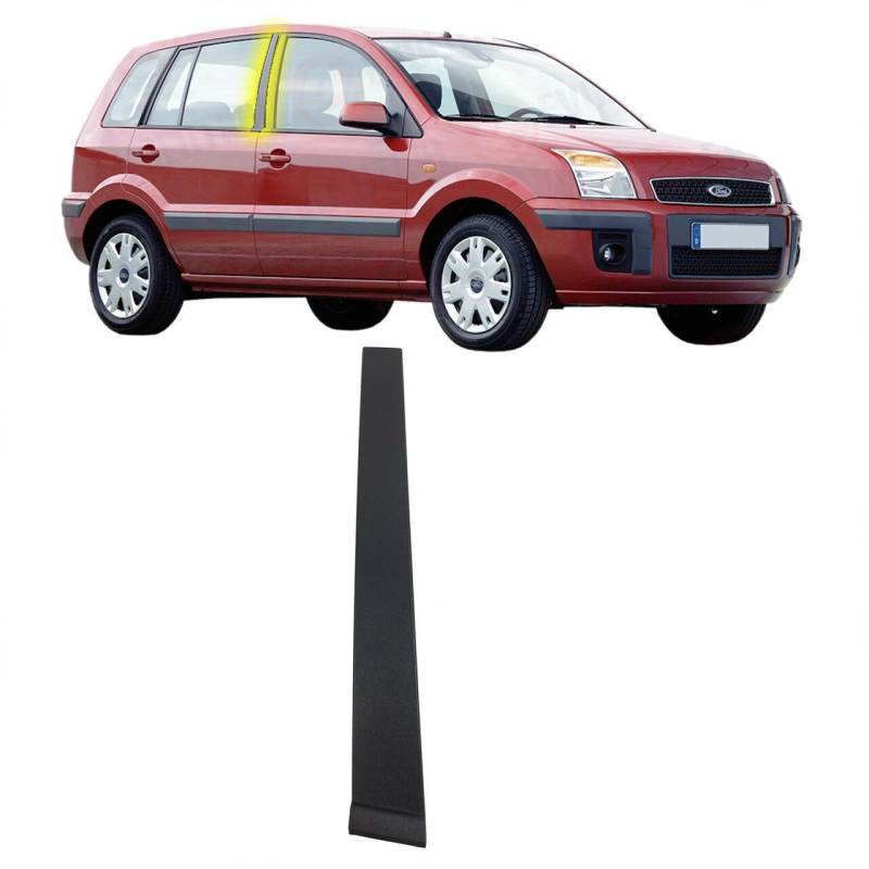Hintere rechte Türsäule Verkleidung passend für Ford Fusion 2002 bis 2012, passend für 5-Türer mit Schwamm und Sprengring, 1473669 von Evolution Car Spares