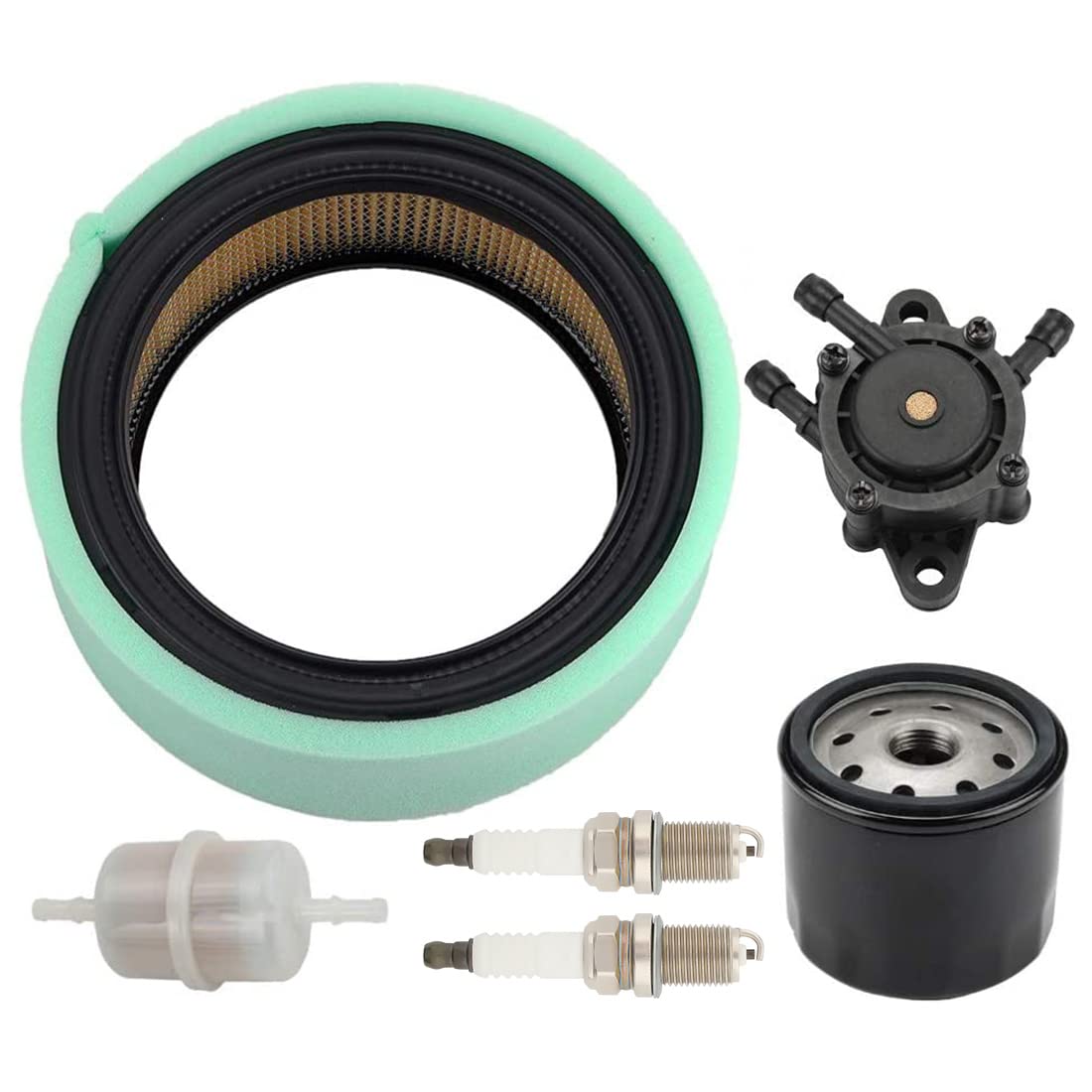 Ewillownm Kompatibel mit 47 883 03-S1 Luftfilter für Kohler CH18 CH20 CH22 CH23 CH25 Motor Rasenmäher mit 24 393 16-S Kraftstoffpumpe Ölfilter Tune Up Kit Ewillownm Kompatibel mit 47 883 03-S1 Luftfilter für Kohler CH18 CH20 CH22 CH23 CH25 Motor Rasenmäher mit 24 393 16-S Kraftstoffpumpe Ölfilter Tune Up Kit von Ewillownm