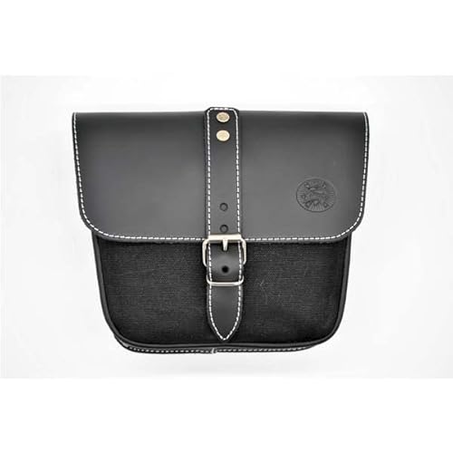 ExMoto Seitentasche aus Leder und gewachster Baumwolle für Moto Guzzi V7 III, V7 850, V9 ExMoto Seitentasche aus Leder und gewachster Baumwolle für Moto Guzzi V7 III, V7 850, V9 von ExMoto