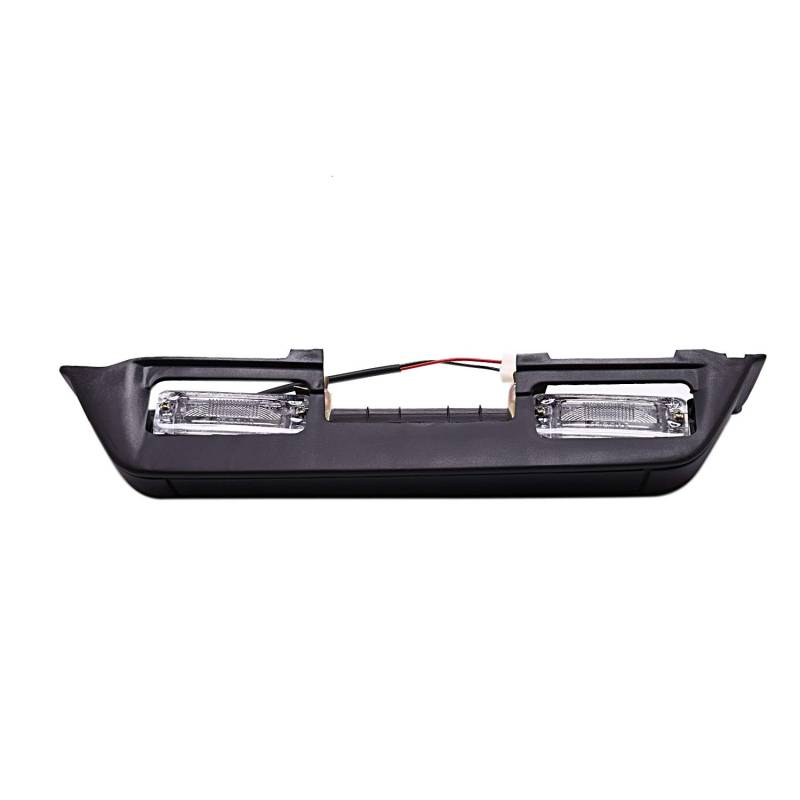 Exanko Kennzeichenbeleuchtung Schwarz Heckklappe Kennzeichenbeleuchtung Kennzeichenbeleuchtung für Pajero Montero Shogun MK II 2 1990-2000 V31 V32 V33 V43 V45 von Exanko
