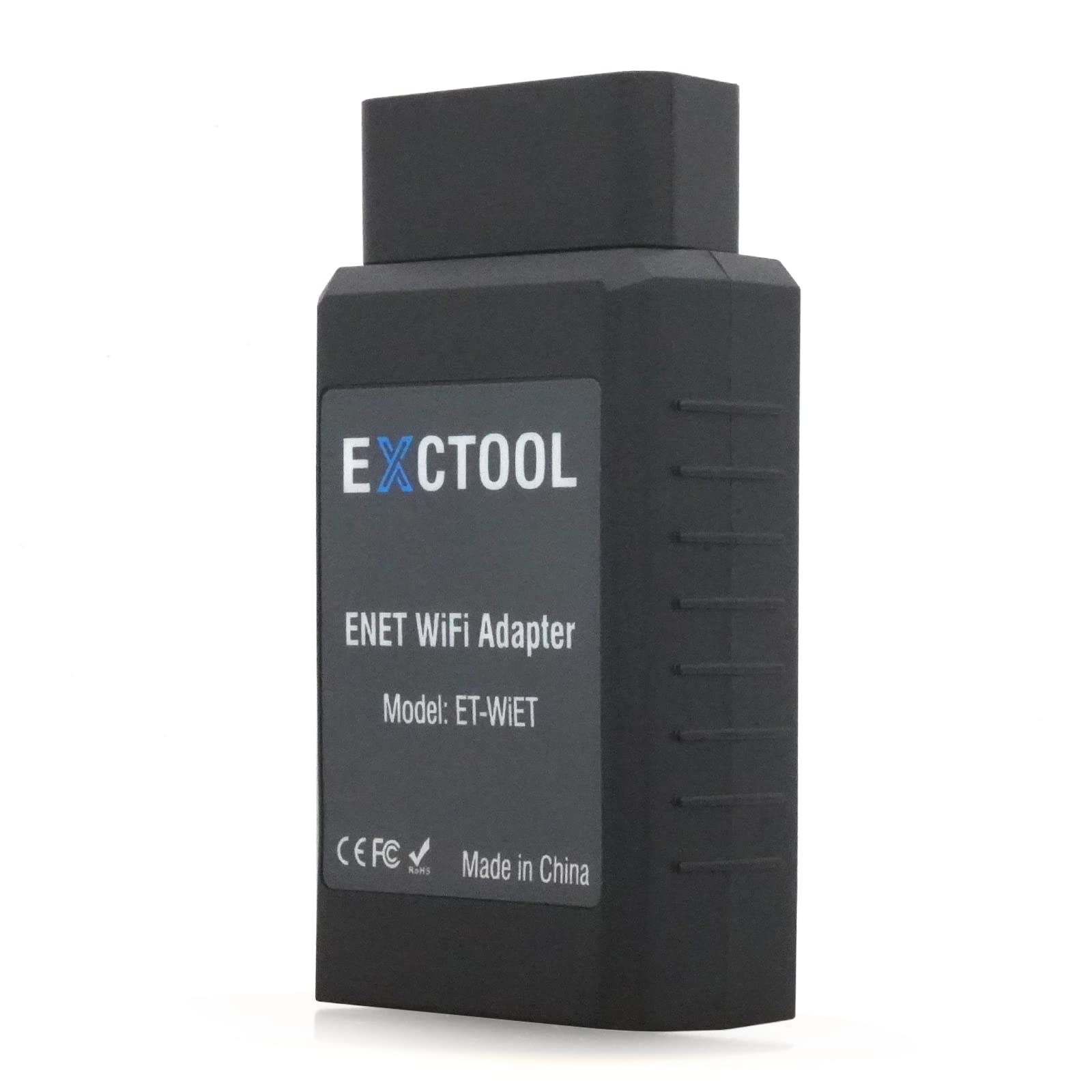 Exctool ENET WiFi Adapter Ethernet auf OBD2 Diagnose & Codierung Tool für BMW F/G/I Serie, kompatibel mit BimmerCode auf iOS und Android Exctool ENET WiFi Adapter Ethernet auf OBD2 Diagnose & Codierung Tool für BMW F/G/I Serie, kompatibel mit BimmerCode auf iOS und Android von Exctool