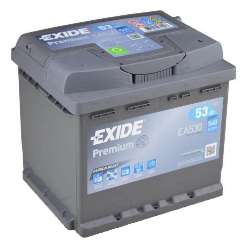Exide EA530 Premium Carbon Boost 53Ah Autobatterie von Exide