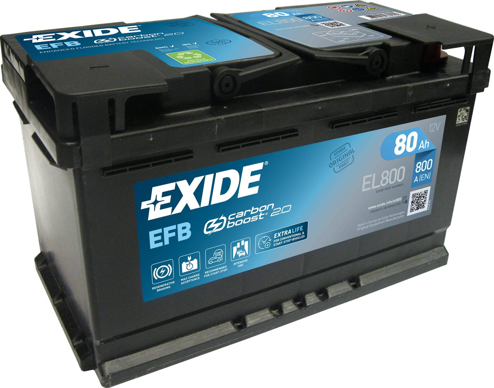 Exide EL800 Starter Akku von Exide