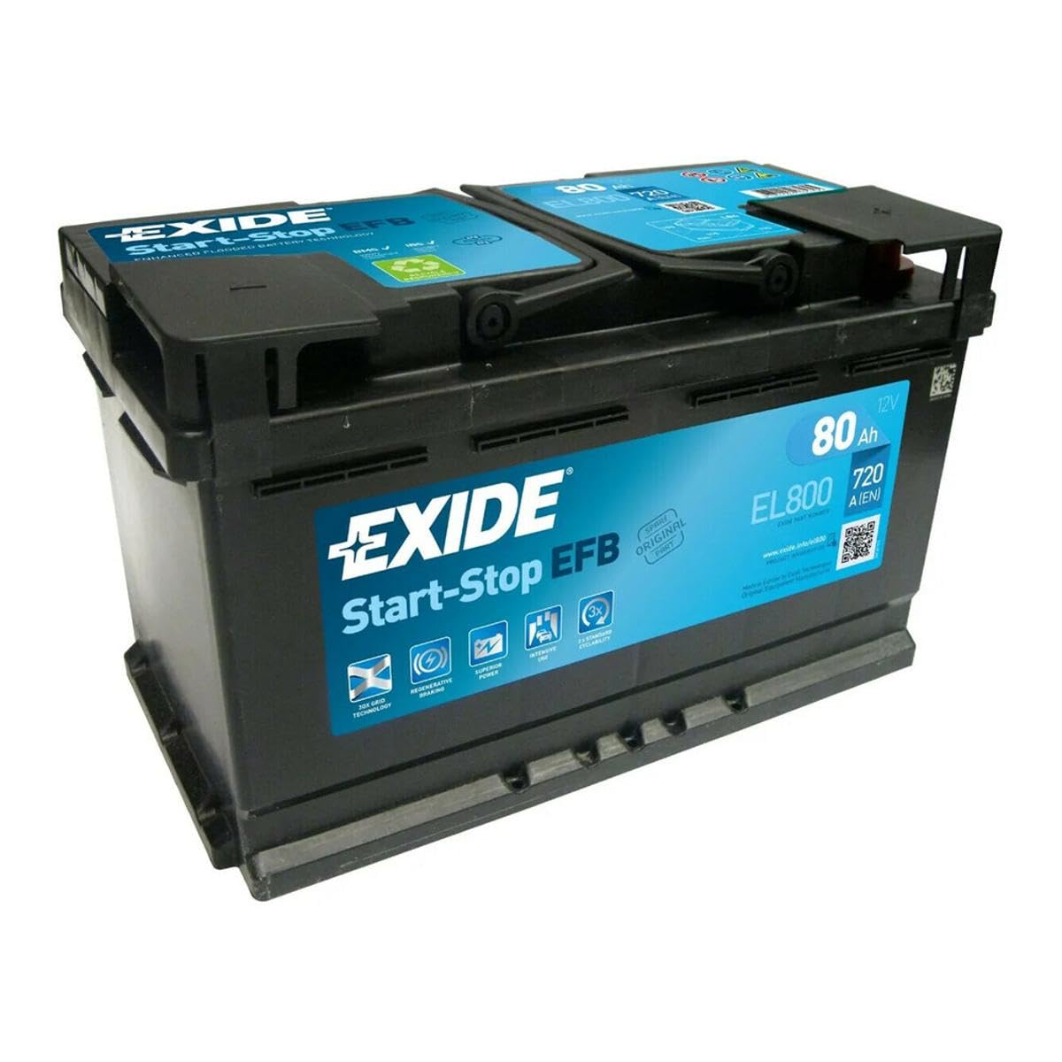 Exide EL800 Starter Akku von Exide