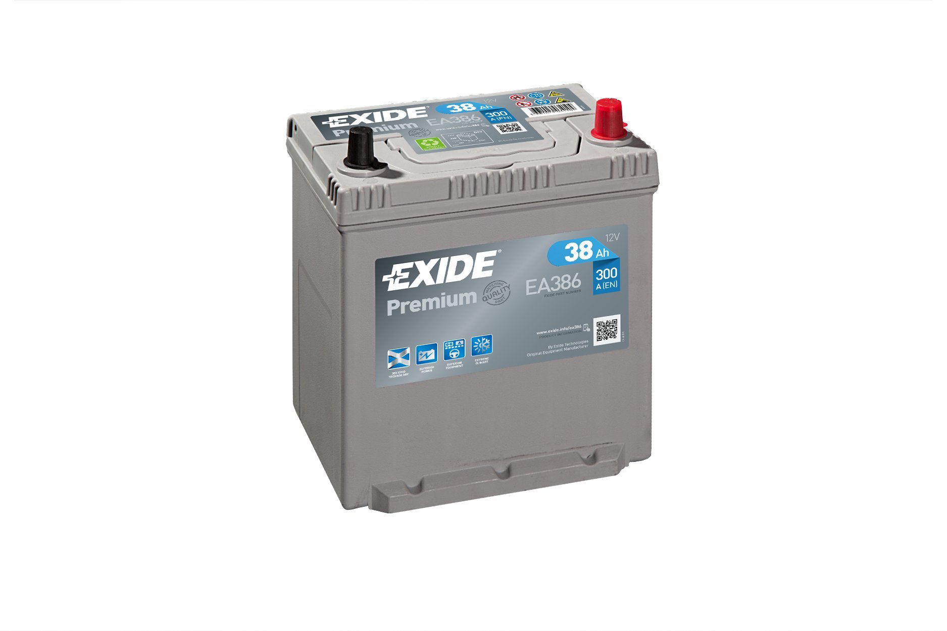 BATERÍA 12V/64AH - 350 CCA - SERIE EXIDE PREMIUM EA406 von Exide