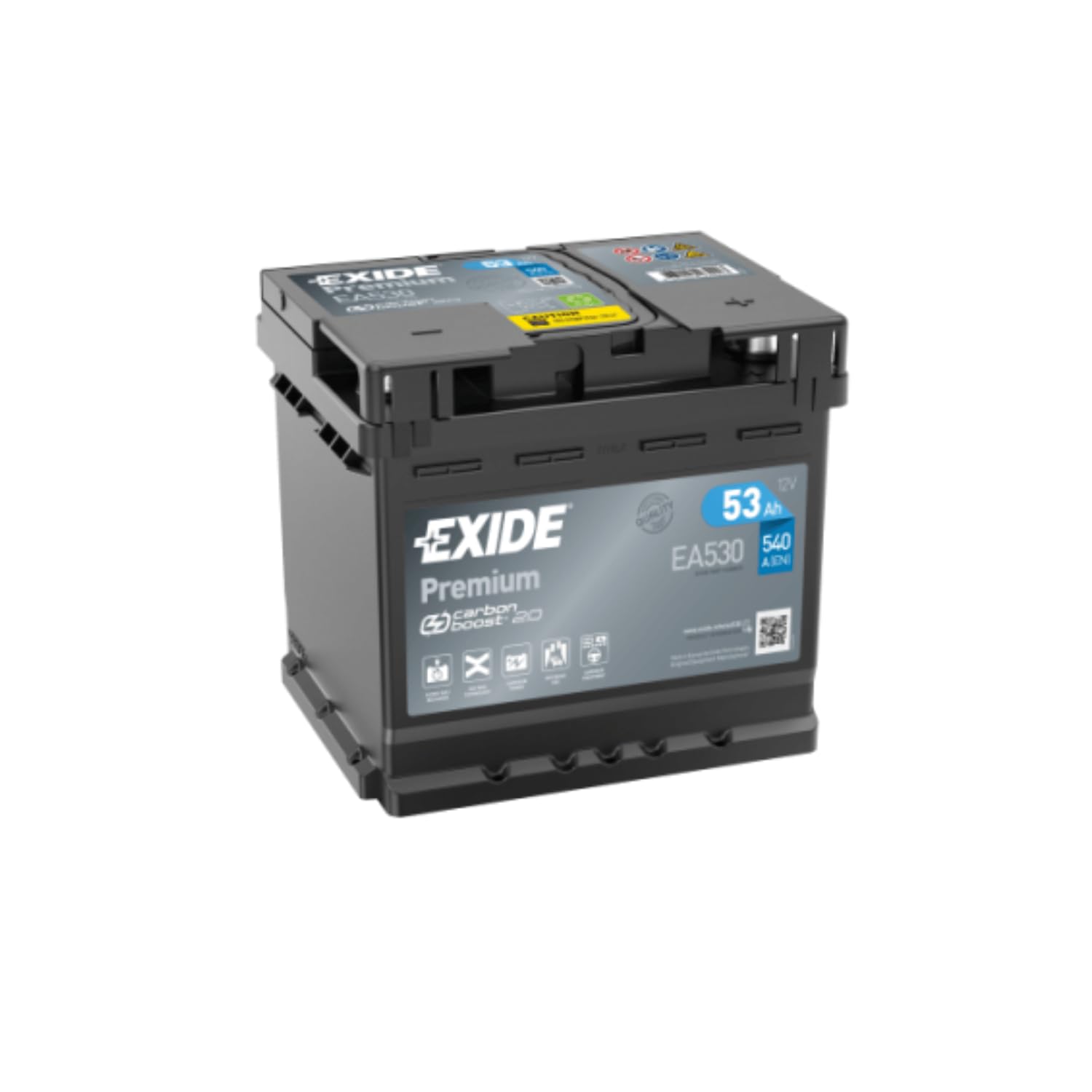 Exide EA530 Premium Carbon Boost Autobatterie 12V 53Ah 540A Exide EA530 Premium Carbon Boost Autobatterie 12V 53Ah 540A von Exide