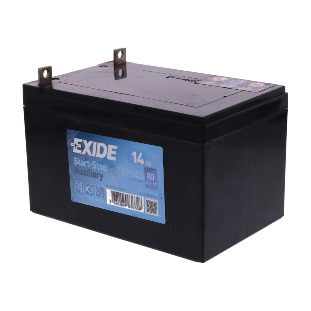 Exide ek143 autobatterie 12v 14ah agm von Exide