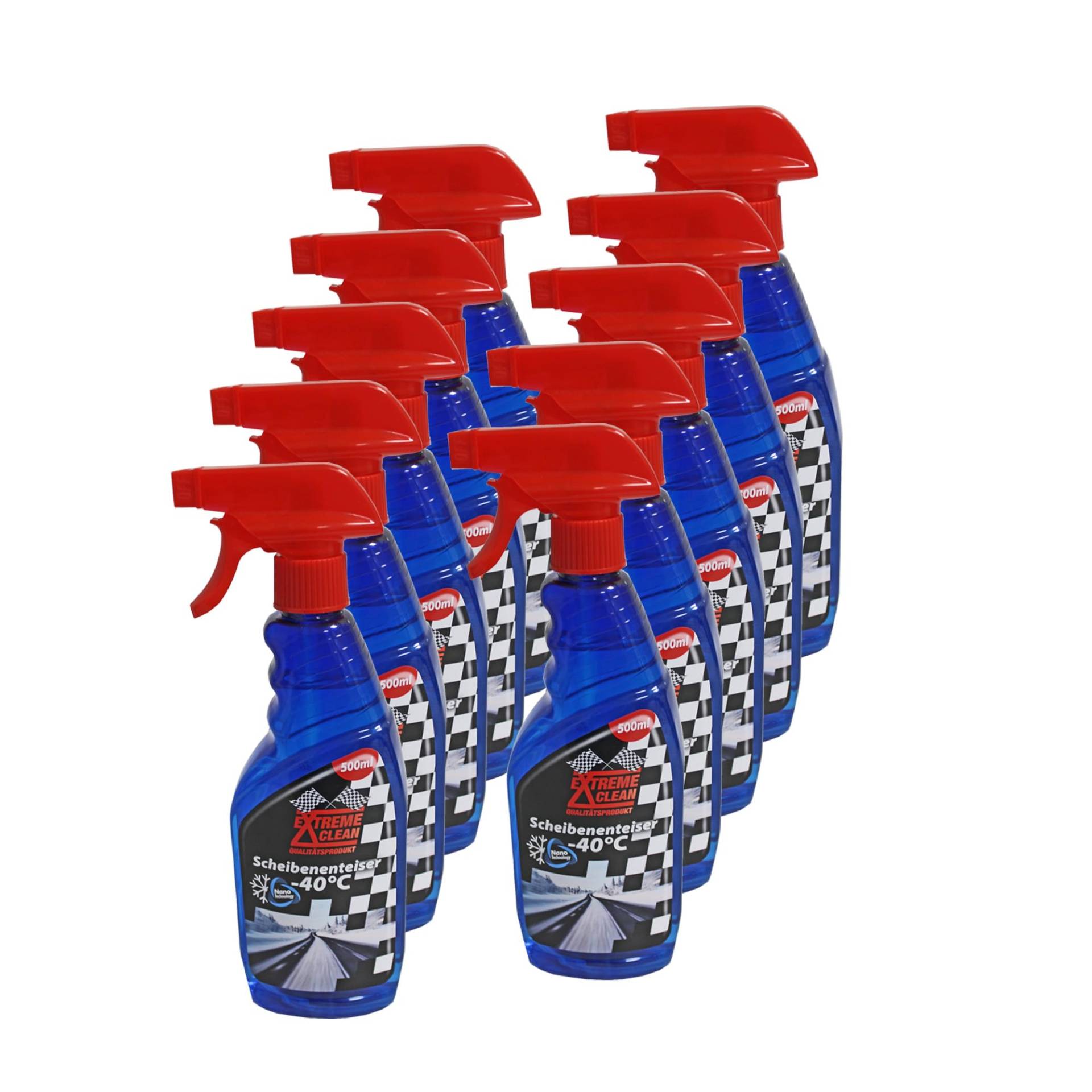 10x 500 ml Enteiser Scheibenenteiser Spray Auto Scheibenfrostschutz 5 L 10x 500 ml Enteiser Scheibenenteiser Spray Auto Scheibenfrostschutz 5 L von PGONA