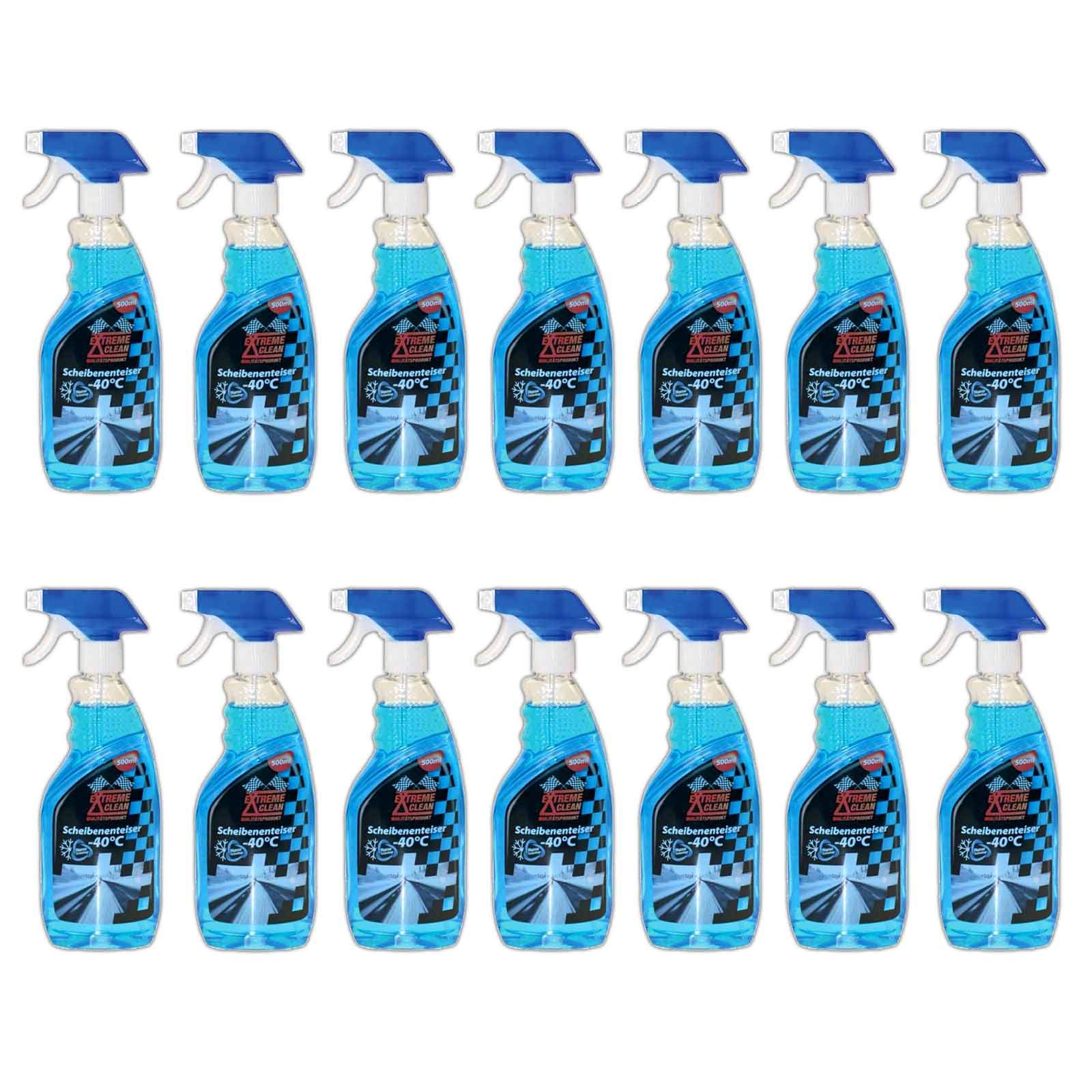 14x 500 ml Scheibenenteiser Spray Auto KFZ Enteiserspray Scheiben Enteiser von Extreme Clean