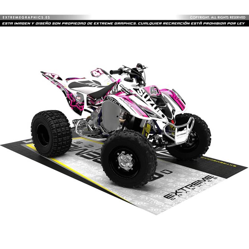 Extreme Graphics Aufkleber-Set Suzuki LTZ Fox Full Cover von Extreme Graphics