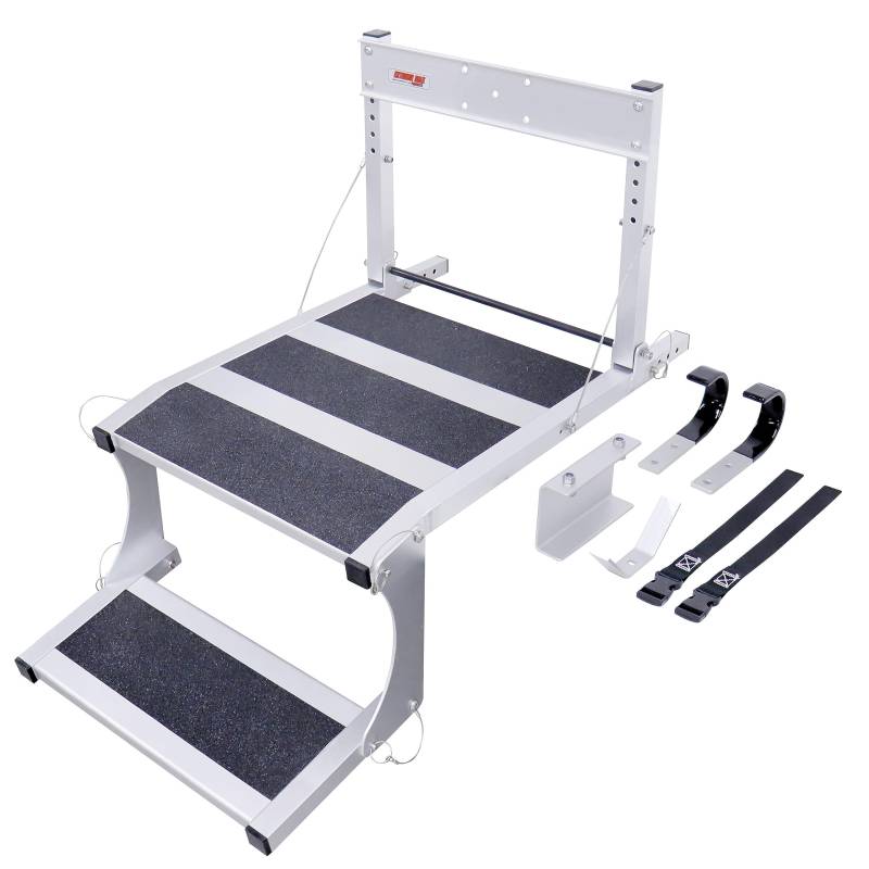Extreme Max 3005.4296 Deluxe Hundeleiter/Rampe Plattform – klar eloxiert von Extreme Max