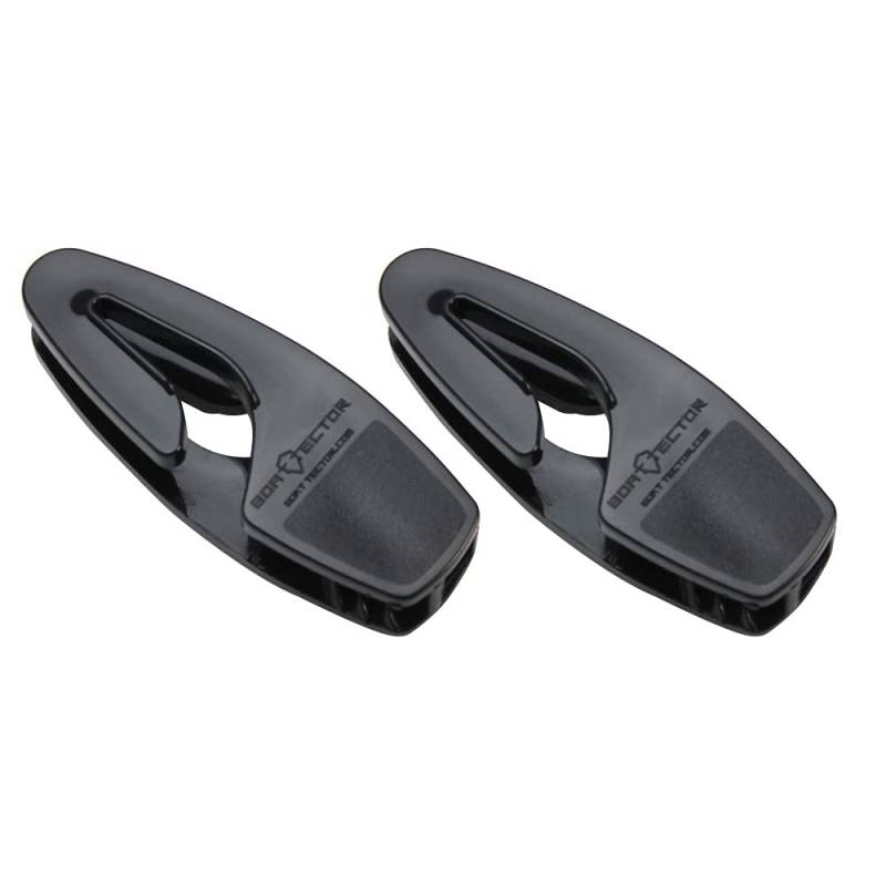 Extreme Max 3005.5033 BoatTector Segelboot-Kotflügelaufhänger, 2er-Pack, Schwarz von Extreme Max