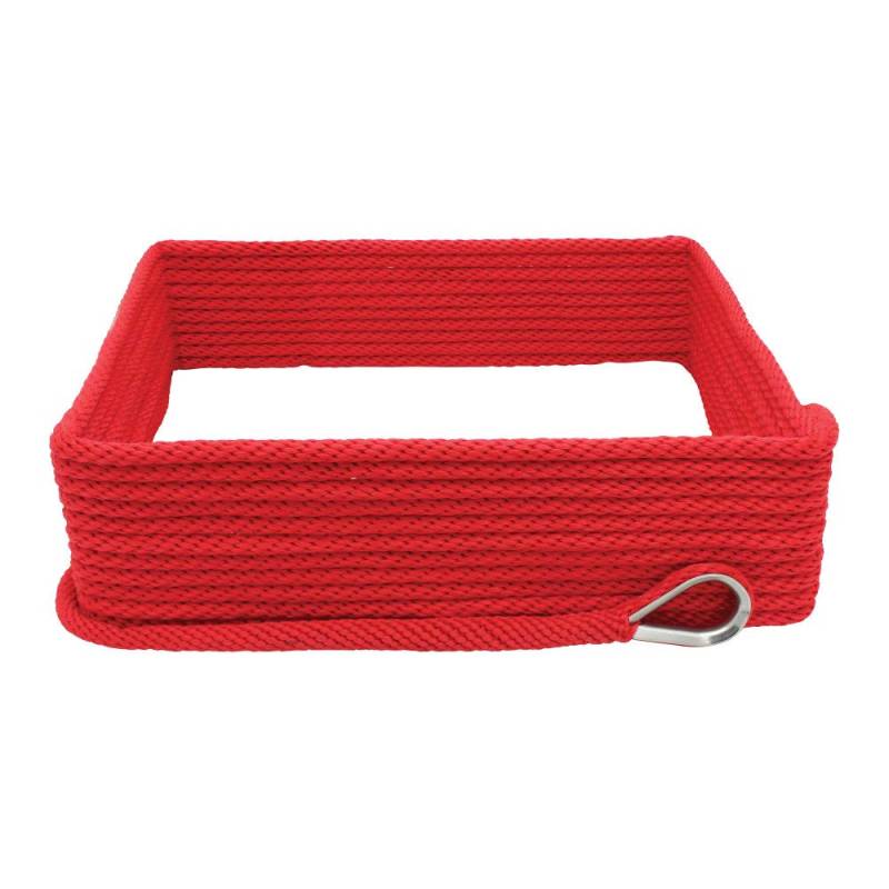 Extreme Max 3006.2651 BoatTector Solid Braid MFP Ankerleine mit Fingerhut, 0,95 cm x 300,3 m, Rot von Extreme Max