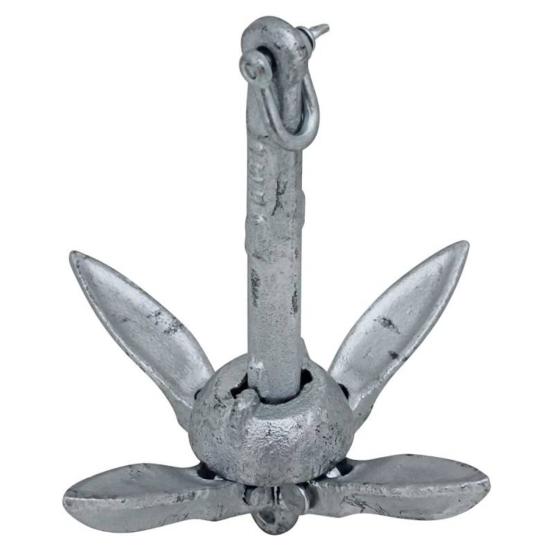Extreme Max 3006.6542 BoatTector verzinkter Klappanker – 0,7 kg von Extreme Max