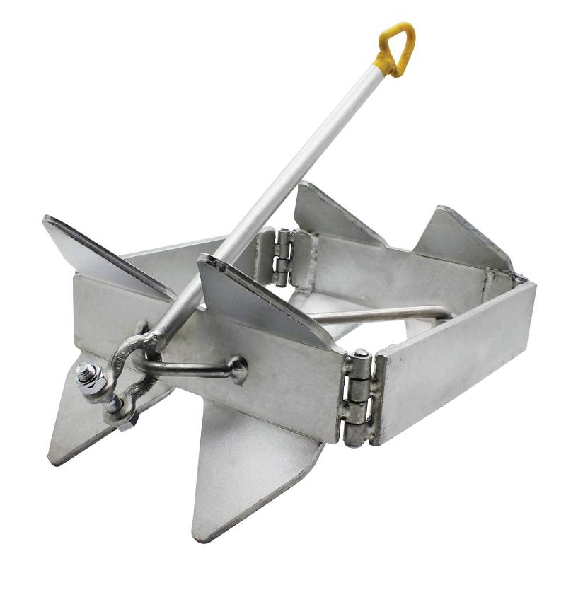 Extreme Max 3006.6652 BoatTector Verzinkter Würfelanker (Box-Style) – 8,6 kg von Extreme Max