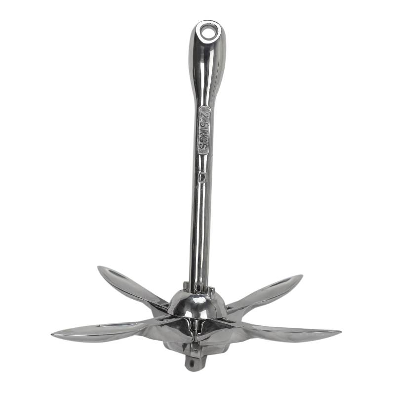 Extreme Max 3006.6672 BoatTector Edelstahl Falt-/Grapnellanker, 0,7 kg von Extreme Max