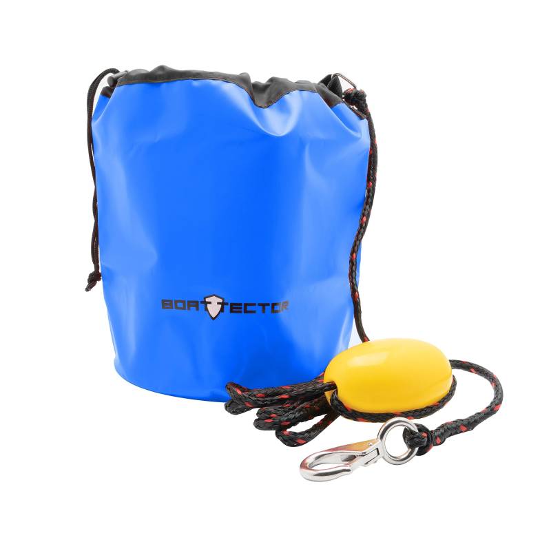 Extreme Max, BoatTector Komplettset: Sandanker mit Boje für Wassersportfahrzeuge, inkl. 1,8 m Seil und Karabinerhaken, blau, 3006.6865 von Extreme Max