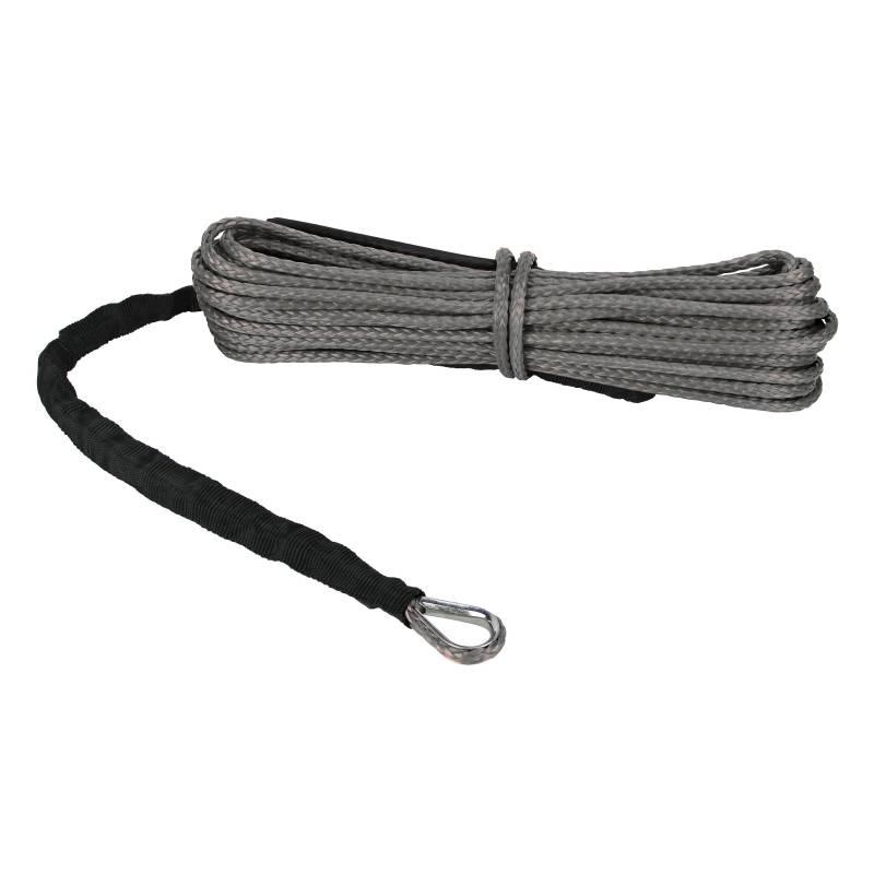 Extreme Max 5600.3081 "The Devil's Hair Synthetik ATV/UTV Seilwinde Seil – Grau von Extreme Max