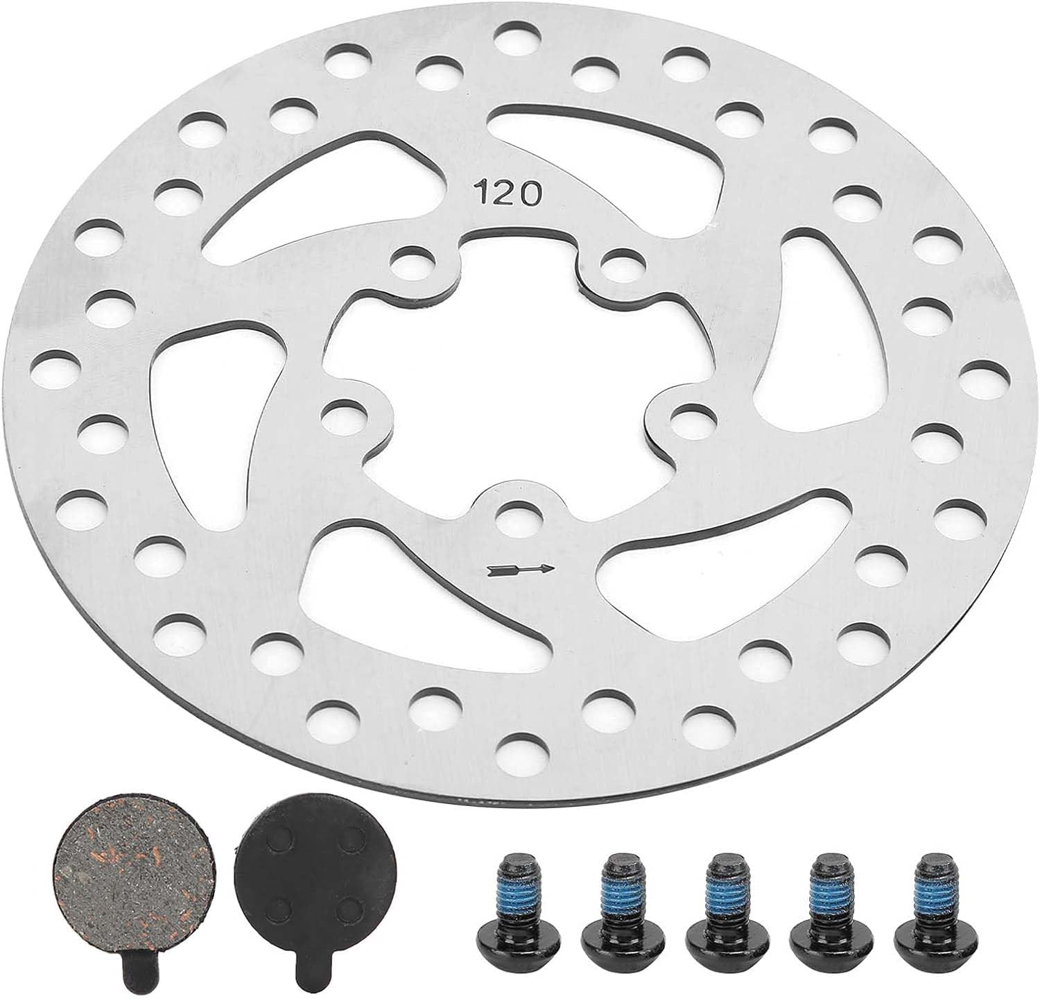 Ezweiji Bremsscheibe 120mm,3 teiliges Scooter Zubehörset gute hitzebeständige Bremsleistung, semimetallisches Q pad Zubehör für Xiaomi M365 Elektroroller Xiaomi M365 PRO/PRO 2 Ezweiji Bremsscheibe 120mm,3 teiliges Scooter Zubehörset gute hitzebeständige Bremsleistung, semimetallisches Q pad Zubehör für Xiaomi M365 Elektroroller Xiaomi M365 PRO/PRO 2 von Ezweiji