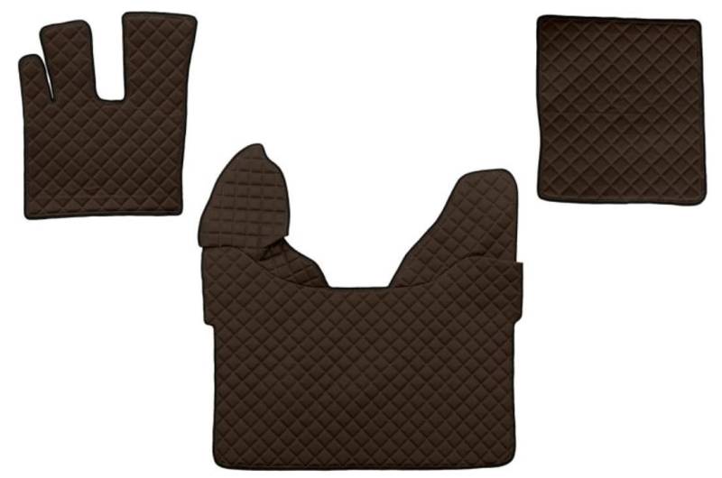 F-CORE Fußmattensatz DAF FL25 BROWN Autofußmatten von F-CORE