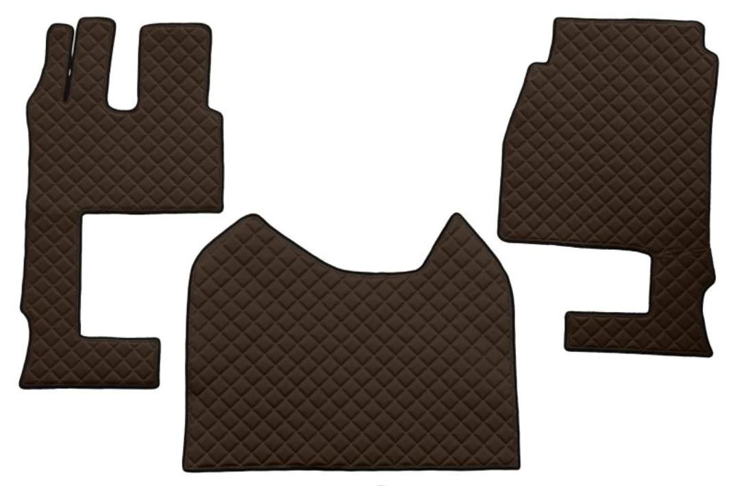 F-CORE Fußmattensatz MERCEDES-BENZ FL04 BROWN Autofußmatten von F-CORE