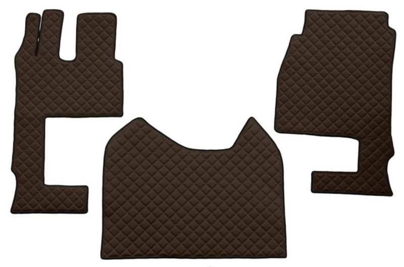 F-CORE Fußmattensatz MERCEDES-BENZ FL04 BROWN Autofußmatten von F-CORE