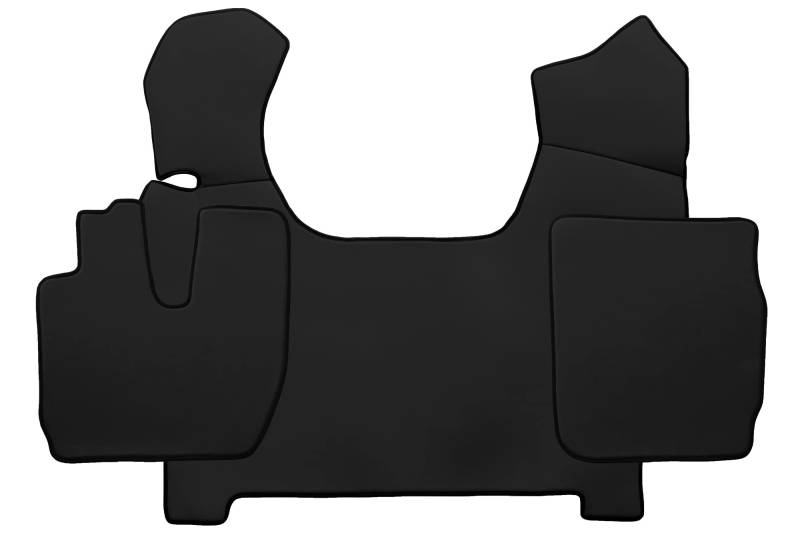 F-CORE Volle Deckung Fußmatten LKW für IVECO STRALIS S-Way 03.19-12.23 AUTOMAT SCHWARZ von F-CORE