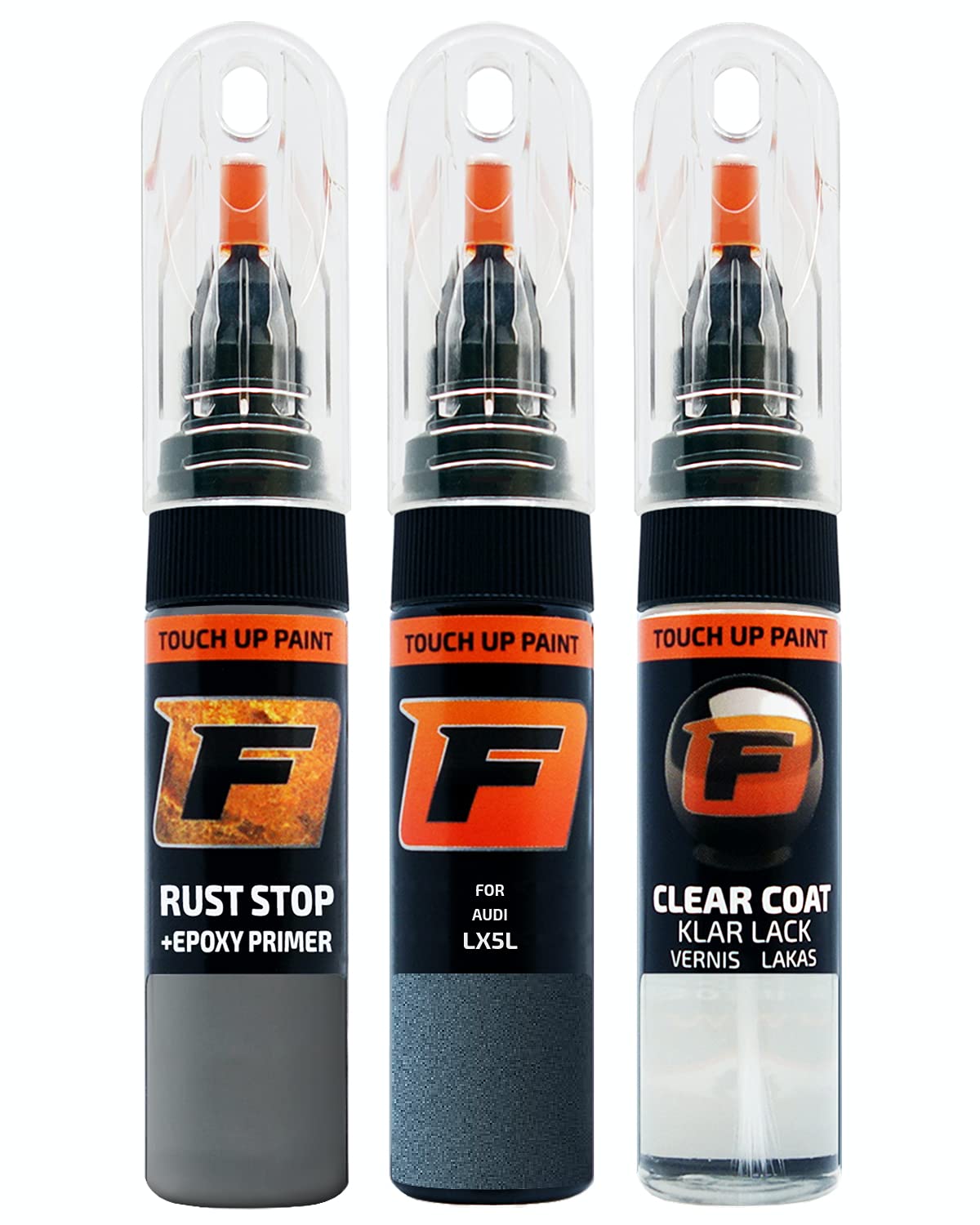 FIRANTO Lackstift Autolack Reparaturset für Audi LX5L Utopiablau - 3-in-1 Autolack Kratzer Reparaturstift 15ml Grundierung, Klarlack FIRANTO Lackstift Autolack Reparaturset für Audi LX5L Utopiablau - 3-in-1 Autolack Kratzer Reparaturstift 15ml Grundierung, Klarlack von F FIRANTO