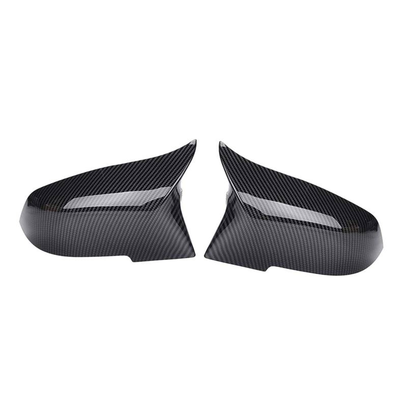 F Fityle 2PCS Side View Mirror Cover Protector Car Accessoires Premium Ersetzen, Kohlenstoffmuster von F Fityle