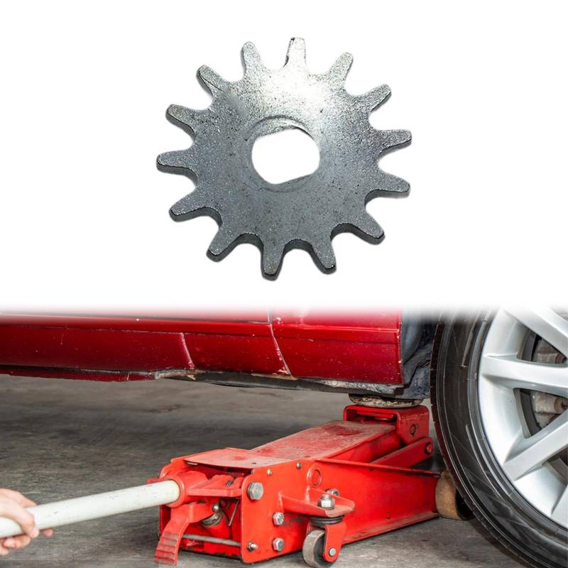 F Fityle 3/4 Tonnen Horizontaler Wagenheber, Zahnradbuchse, Flache Zähne, Robuster Hydraulikwagenheber, Werkzeugsatz für Professionelle Fahrzeugreparaturen, 5.1 cm von F Fityle
