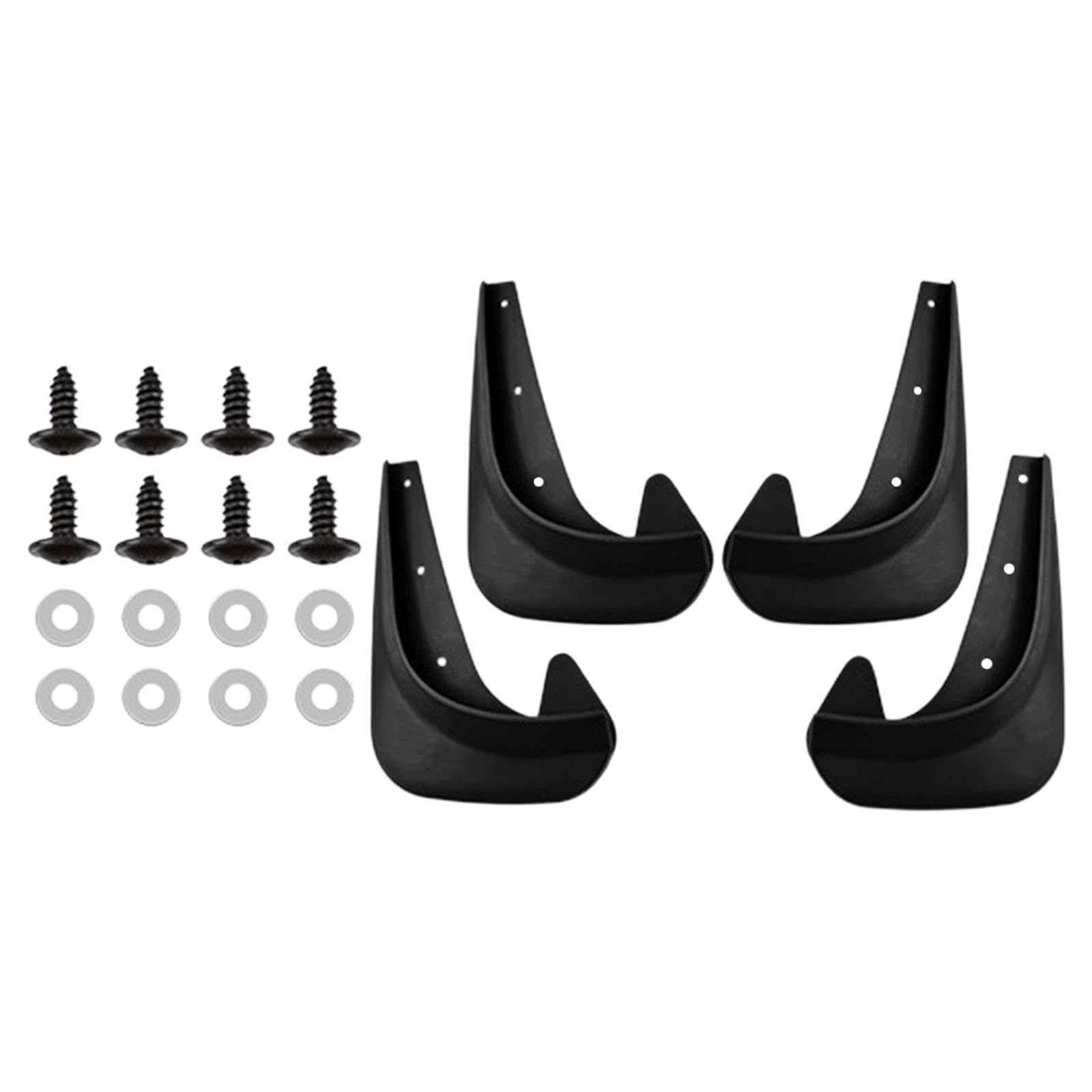 F Fityle 4Pcs Auto Rad Schlamm Klappen Einfache Installation Außen Teile Kotflügel F Fityle 4Pcs Auto Rad Schlamm Klappen Einfache Installation Außen Teile Kotflügel von F Fityle