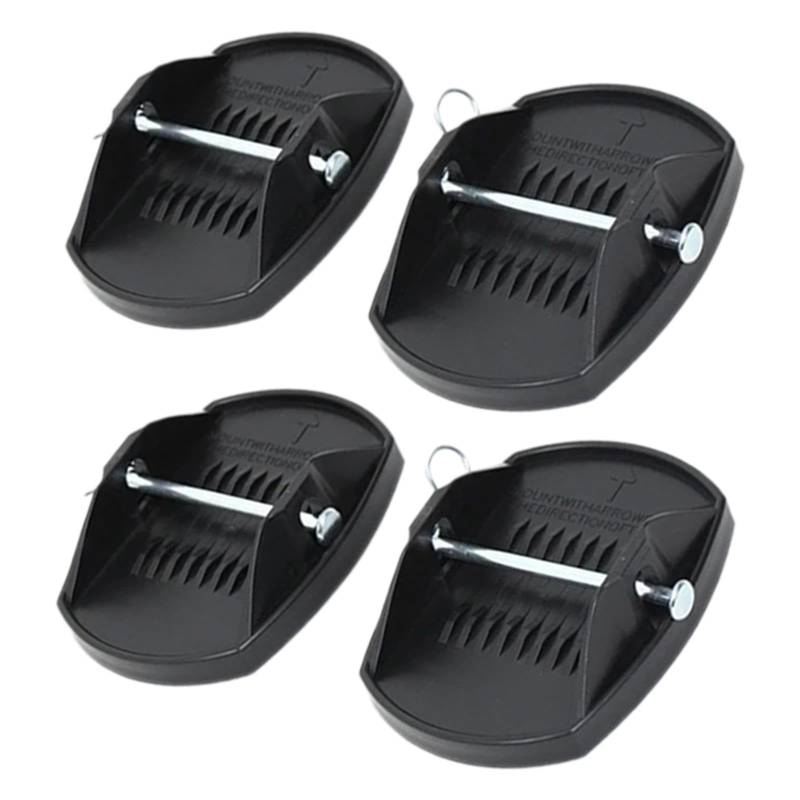 F Fityle 4pcs Generisches RV Anhänger Jack Pads Easy Installation Ersetzen Sie Jackhebekissen von F Fityle