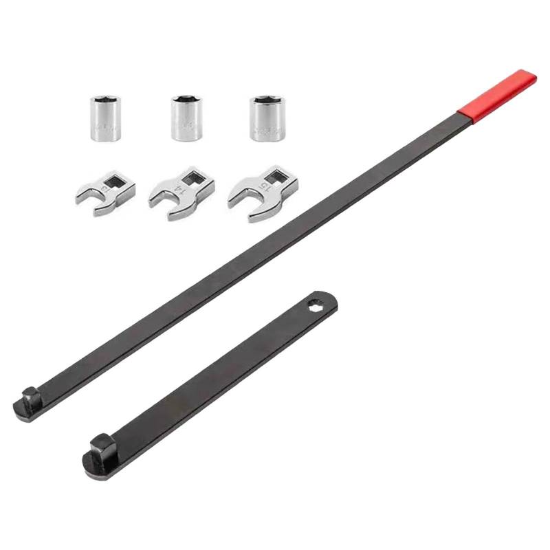 F Fityle 8X Gürtel Werkzeug Kit Chrom Vanadium Stahl Buchse Gürtel Service von F Fityle
