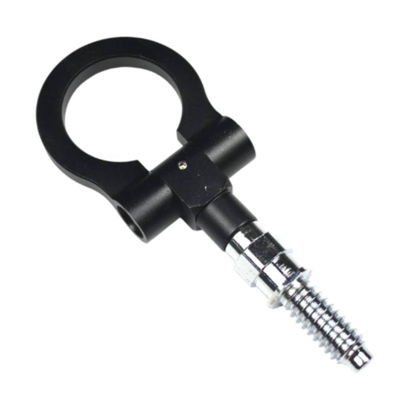 F Fityle Auto Klappschlepptauh Haken Anhänger Pull Easy Installation Schleppstange für Autos, Schwarz von F Fityle