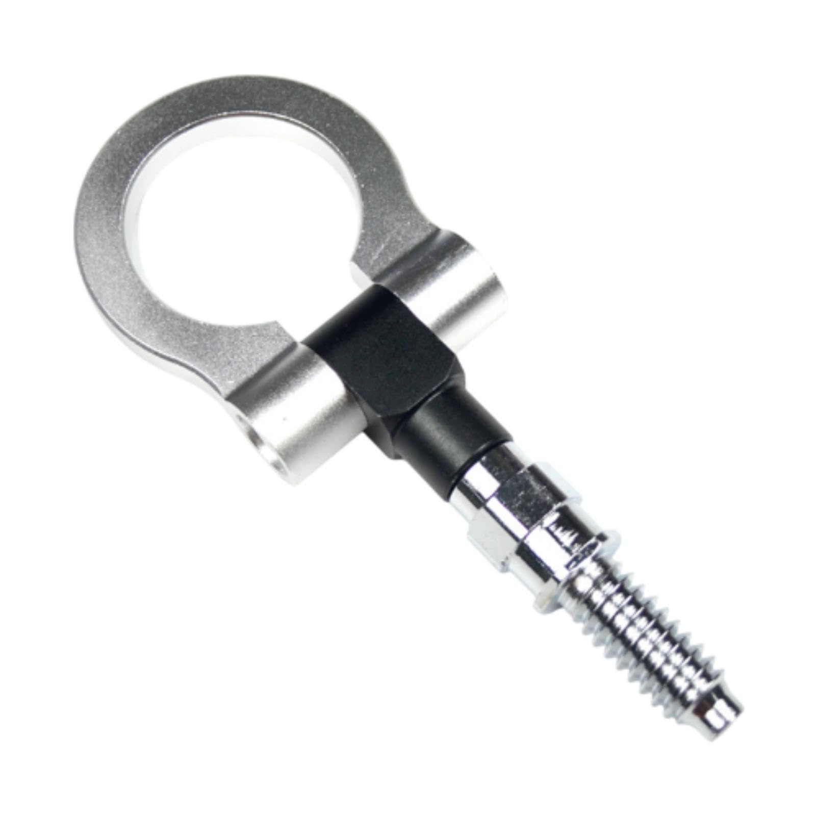 F Fityle Auto Klappschlepptauh Haken Anhänger Pull Easy Installation Schleppstange für Autos, Silber F Fityle Auto Klappschlepptauh Haken Anhänger Pull Easy Installation Schleppstange für Autos, Silber von F Fityle