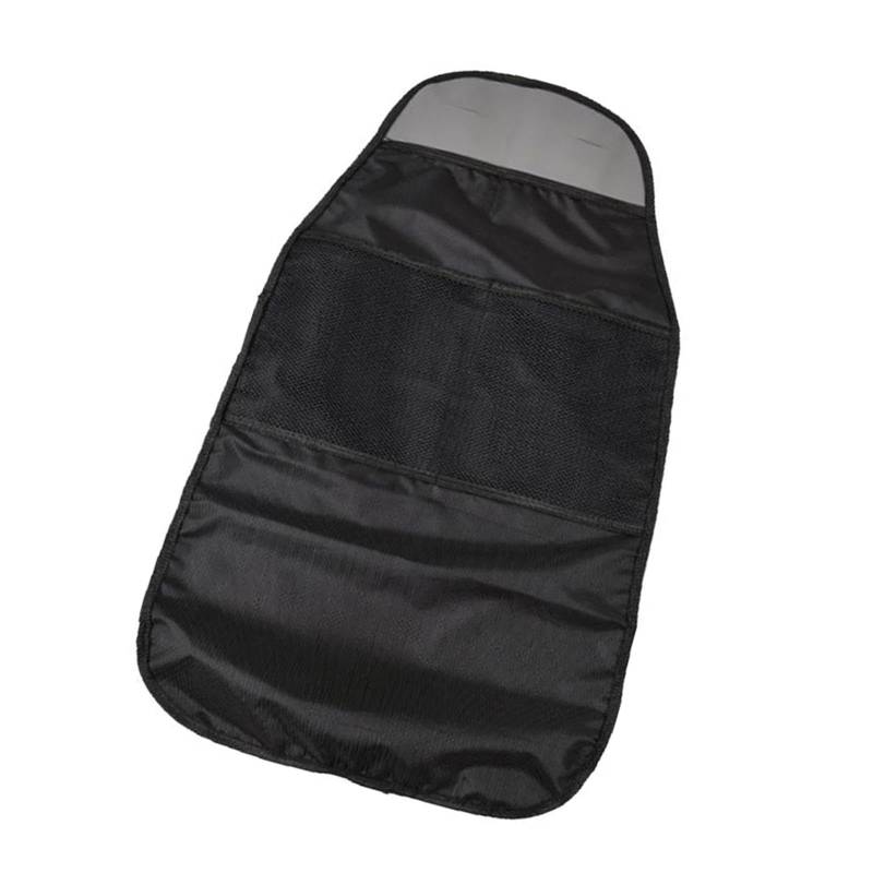 F Fityle Auto Rücksitzabdeckung für Kinder Sitz zurück -Beschützer universeller Anti -Scratch leicht zu reinigen Automotive Innenkickmatte wasserdicht, mit Tasche von F Fityle