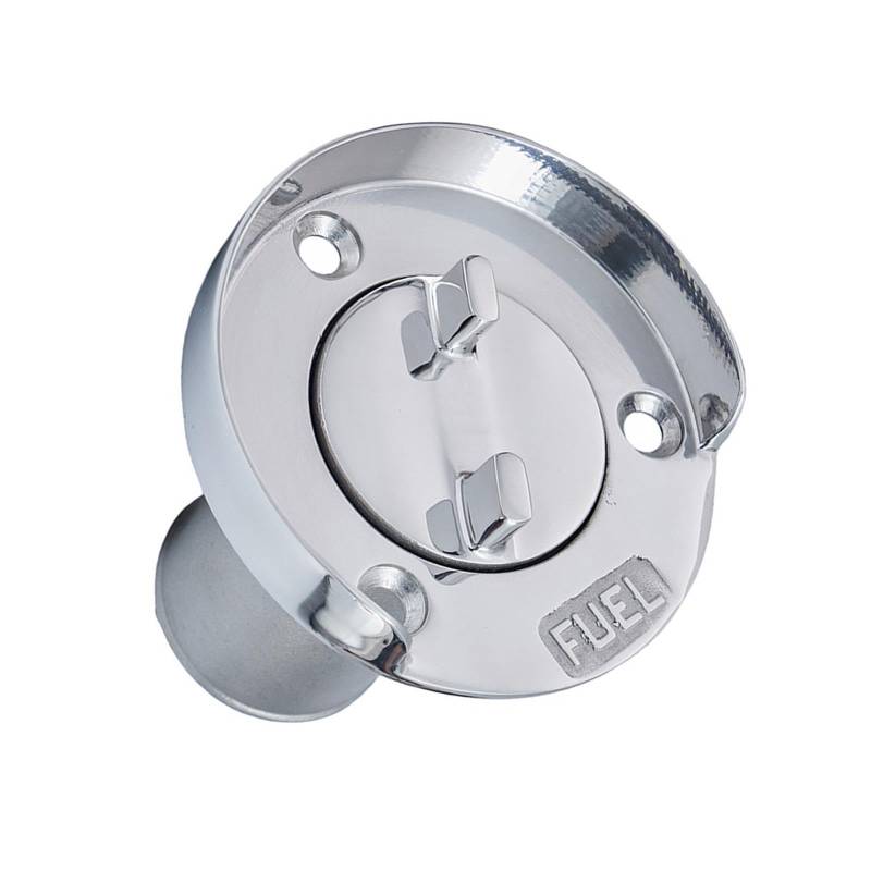 F Fityle Boat Deck Kraftstofffüllerkappe Edelstahl 1-1/2 "38 mm Hardware einfach zu installieren für Anhänger-Traktor-Marine RV, 304 von F Fityle