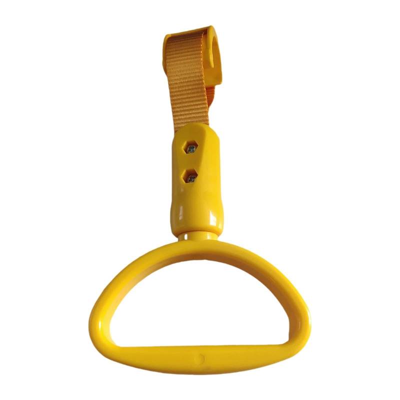 F Fityle Bus Grab Griff Automotive Handgurt Austausch Handläufe Ergonomie bequem montiertes U -Bahn -Griff Ringhandgriff, Gelb Halbkreisförmig von F Fityle