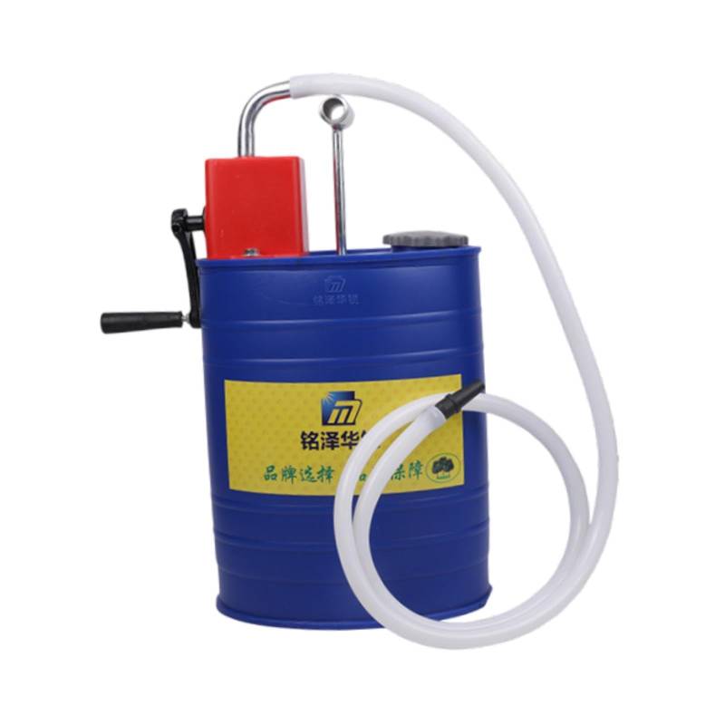 F Fityle Getriebeflüssigkeit Füllpumpe Pumpe Öler schwere Motorräder 6,5 ft Ölauslass Rohr Multifunktionsauto Ölfüllungs Barrel, A Blue von F Fityle