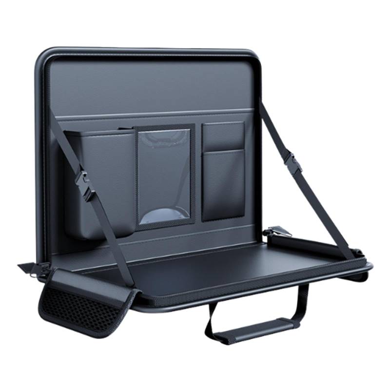 F Fityle Laptop Lenkradschreibtisch Lenkrad Essschale Multifunktionale Tablettenbeutel Arbeitstisch für Cars Office Trips Tablet Tablette von F Fityle