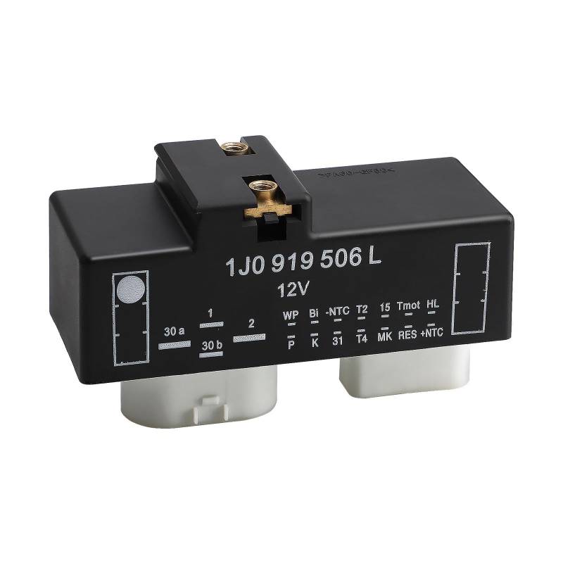 F Fityle Lüftersteuereinheit Kühlung Lüftersteuermodul Relais 1J0 919 506L Effektive Kühlung hoher Härte Teile für von F Fityle