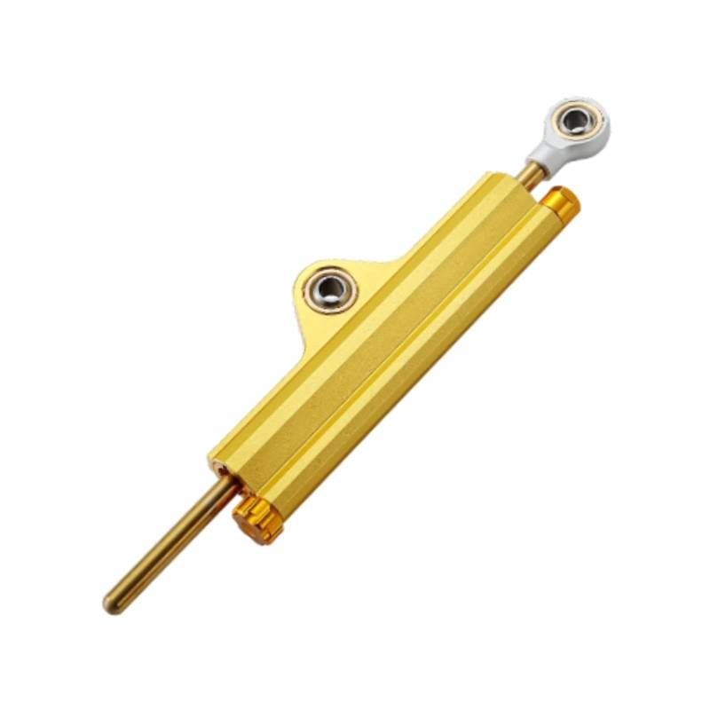 F Fityle Motorradlenker -Dämpfer -Modifikation Teile Sicherheitskontrolle Professionelle Aluminium -Motorradzubehör Lenkung Stabilisator, Gold von F Fityle