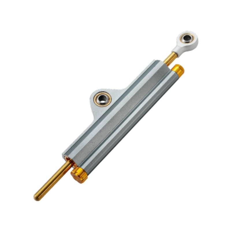 F Fityle Motorradlenker -Dämpfer -Modifikation Teile Sicherheitskontrolle Professionelle Aluminium -Motorradzubehör Lenkung Stabilisator, Grau von F Fityle