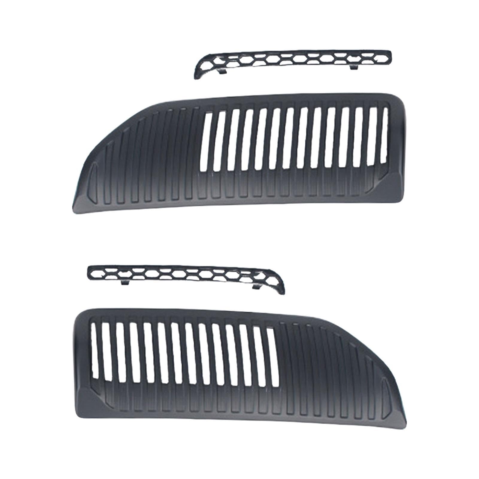 F Fityle Set mit 4 Kühlergrill-Einsatznetzen für Yuan Up, Mattschwarz F Fityle Set mit 4 Kühlergrill-Einsatznetzen für Yuan Up, Mattschwarz von F Fityle