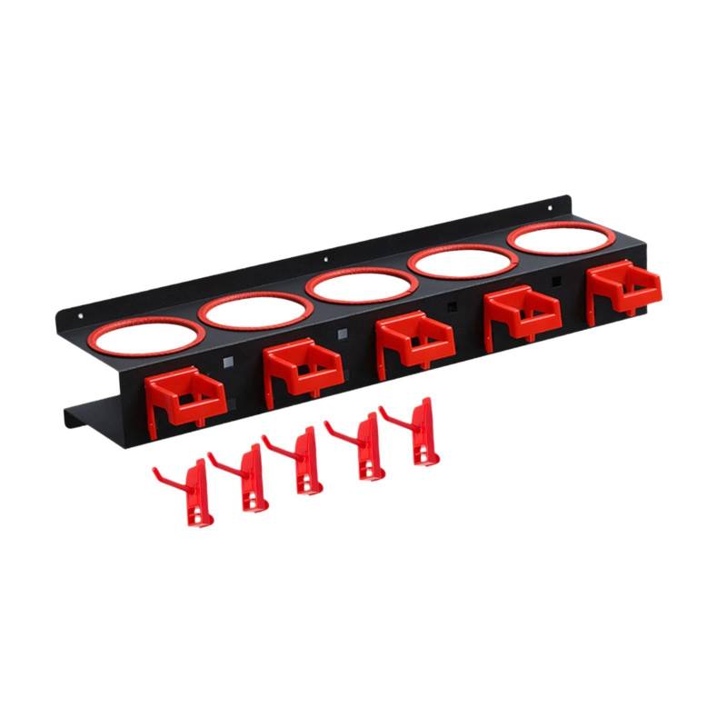 F Fityle Sprühflaschenhalter Wandmontage Sprühflaschen Lager Rack Rack Waschwerkzeug Einfache Installation von Autodetails -Zubehör für Garage von F Fityle