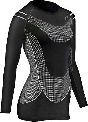 F-Lite Megalight 140, Funktionsshirt langarm Damen - Schwarz/Grau - M von F-Lite